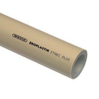 Труба полипропиленовая армированная алюминием Ekoplastik Stabi Plus 50