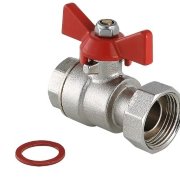 Кран шаровой с накидной гайкой Valtec 1/2" x 3/4"