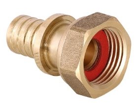 Фитинг аксиальный VALTEC с накидной гайкой 16х1/2 VTm.422.G.001604 Фитинг аксиальный VALTEC с накидной гайкой 16х1/2 VTm.422.G.001604