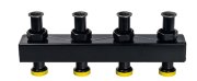 Распределительный коллектор Stout DN 25 на 2(3) отопительных контура в теплоизоляции Распределительный коллектор Stout DN 25 на 2(3) отопительных контура в теплоизоляции