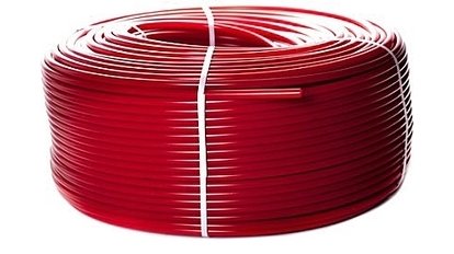 Труба для теплого пола красная STOUT 16х2 PEX-a SPX-0002-101620 из сшитого полиэтилена бухта 100 метров