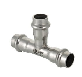 Фитинг из нержавеющей стали-пресс тройник Valtec 35х28х35