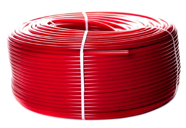 Труба для теплого пола красная STOUT 16х2 PEX-a SPX-0002-001620 из сшитого полиэтилена бухта 200 метров Труба для теплого пола красная STOUT 16х2 PEX-a SPX-0002-001620 из сшитого полиэтилена бухта 200 метров