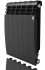 Радиатор алюминиевый Royal Thermo BiLiner 500 Noir Sable 4 секции