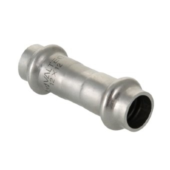 Муфта из нержавеющей стали Valtec 22х22 Муфта из нержавеющей стали Valtec 22х22