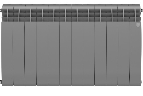 Радиатор алюминиевый Royal Thermo BiLiner 500 Silver Satin 12 секций