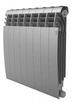 Радиатор алюминиевый Royal Thermo BiLiner 500 Silver Satin 4 секции