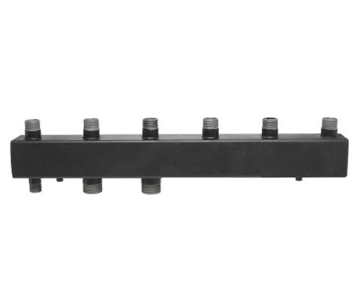 Стальной распределительный коллектор Rommer 3 контура 1 1/2 RDG-0017-005003