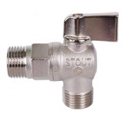 Кран шаровой угловой для стиральных машин STOUT 1/2х1/2 SVB-0059-001212