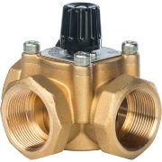 Трехходовой смеситель STOUT 1" KVs 12м3/час
