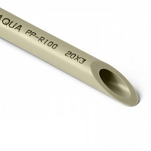 Труба полипропиленовая белая Pro Aqua PN 20 40