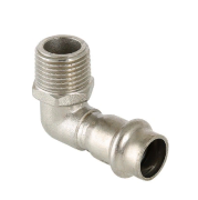Угольник из нержавеющей стали 90 градусов Valtec 15х1/2