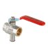 Кран шаровый для подключения датчика температуры Valtec 1 VT.247.N.06 Кран шаровый для подключения датчика температуры Valtec 1 VT.247.N.06