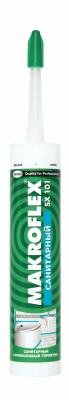 Герметик MAКROFLEX SX101 силиконовый санитарный бесцветный 0,29л Герметик MAКROFLEX SX101 силиконовый санитарный бесцветный 0,29л