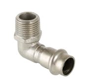 Угольник 90 с наружной резьбой 28х3/4" VTi.953.I.002805