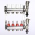 Коллекторный блок со встроенными расходомерами Valtec VTc.589.EMNX.0606 1", 6 x 3/4" евроконус