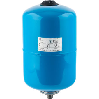 Гидроаккумулятор вертикальный Stout 8 л STW-0001-000008 Гидроаккумулятор вертикальный Stout 8 л STW-0001-000008
