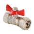 Кран шаровый под обжим Valtec 16мм x 1/2 VT.342