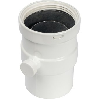 Конденсатосборник STOUT вертикальный для раздельного дымохода D80 Конденсатосборник STOUT вертикальный для раздельного дымохода D80