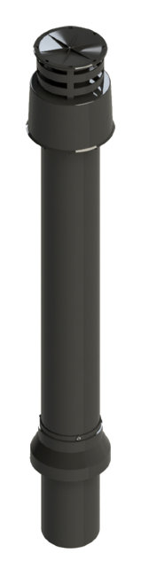 адаптер STOUT вертикальный утепленный DN60/100 финальный участок адаптер STOUT вертикальный утепленный DN60/100 финальный участок
