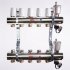 Коллекторный блок Valtec VTc.594.EMNX.0609 1", 9 x 3/4" евроконус Коллекторный блок Valtec VTc.594.EMNX.0609 1", 9 x 3/4" евроконус
