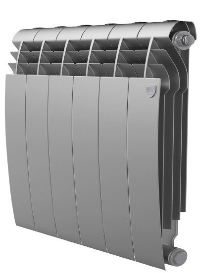 Радиатор биметаллический Royal Thermo BiLiner 500 Silver Satin 6 секций Радиатор биметаллический Royal Thermo BiLiner 500 Silver Satin 6 секций