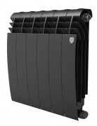 Радиатор биметаллический Royal Thermo BiLiner 500 Noir Sable 6 секций Радиатор биметаллический Royal Thermo BiLiner 500 Noir Sable 6 секций