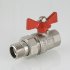 Кран шаровый с накидной гайкой Valtec 3/4 VT.227.N.05 Кран шаровый с накидной гайкой Valtec 3/4 VT.227.N.05