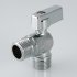 Кран шаровый угловой для стиральной машины Valtec 1/2х3/4 VT.392