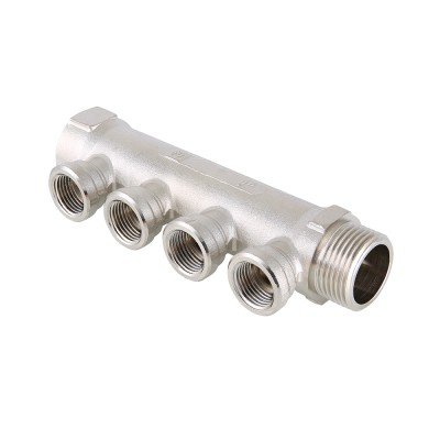 Коллектор Valtec 3/4"х 4 выхода х 1/2" VTc.550 N