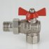 Кран шаровый с накидной гайкой угловой Valtec 1/2 VT.228.N.04 Кран шаровый с накидной гайкой угловой Valtec 1/2 VT.228.N.04