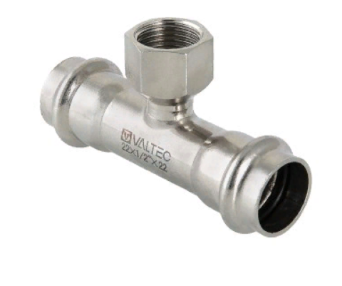 Тройник внутренняя резьба 28х1/2" Valtec VTi.932.I.280628