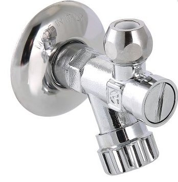 Вентиль с фильтром для подключения сантехнических проборов Valtec 1/2"х3/4