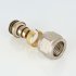 Фитинг обжимной евроконус с накидной гайкой VALTEC VTc.710.N.1604 16x1/2"