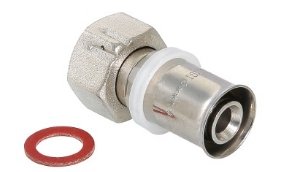 Фитинг пресс VALTEC VTm.222.N.002005 20x3/4" с накидной гайкой Фитинг пресс VALTEC VTm.222.N.002005 20x3/4" с накидной гайкой