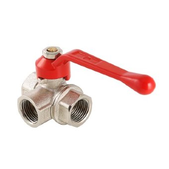 Кран шаровый трехходовой Valtec 1/2 VT.360 Кран шаровый трехходовой Valtec 1/2 VT.360