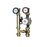 Насосная группа Flowtherm 1 со смесителем без насоса без изоляции FM125 Насосная группа Flowtherm 1 со смесителем без насоса без изоляции FM125