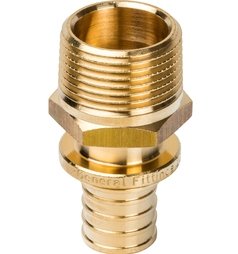 Переходник аксиальный с наружной резьбой STOUT 25х1 SFA-0001-002510 Переходник аксиальный с наружной резьбой STOUT 25х1 SFA-0001-002510