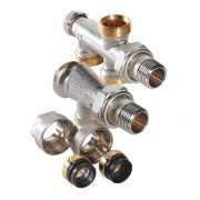 Узел нижнего подключения радиатора Valtec 1/2х100% VT.225 К N E04100 Узел нижнего подключения радиатора Valtec 1/2х100% VT.225 К N E04100
