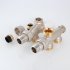 Узел нижнего подключения радиатора Valtec 1/2х100% VT.225 К N E04100