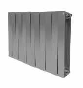 Радиатор биметаллический Royal Thermo Piano Forte 500 Silver Satin 6 секций Радиатор биметаллический Royal Thermo Piano Forte 500 Silver Satin 6 секций