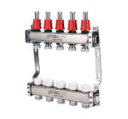 Коллекторный блок Valtec VTc.584.EMNX.0603 1", 3 x 3/4" евроконус Коллекторный блок Valtec VTc.584.EMNX.0603 1", 3 x 3/4" евроконус