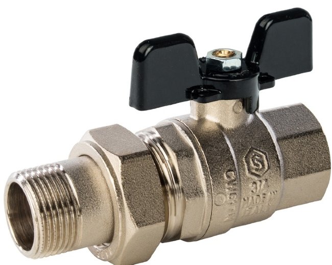 Кран шаровой с накидной гайкой STOUT 3/4" SVB-0007-000020 Кран шаровой с накидной гайкой STOUT 3/4" SVB-0007-000020