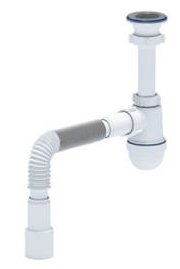 Сифон Ани 1 1/2"х40 с гибкой трубой 40х40/50 С0115