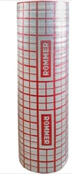 Подложка для теплого пола ROMMER 1.2м х 25м х 3мм (30кв.м) Подложка для теплого пола ROMMER 1.2м х 25м х 3мм (30кв.м)