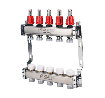 Коллекторный блок Valtec VTc.584.EMNX.0609 1", 9 x 3/4" евроконус