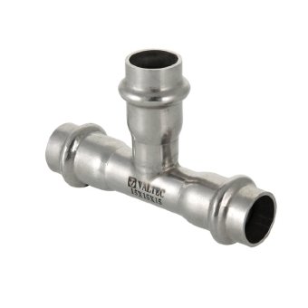 Тройник из нержавеющей стали Valtec 22х15х22