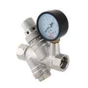 Редуктор давления с манометром и фильтром Valtec 1/2 VT.082.N.04 Редуктор давления с манометром и фильтром Valtec 1/2 VT.082.N.04