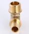 Угольник аксиальный Valtec 25х3/4 VTm.453.BG.002505 с переходом на наружную резьбу