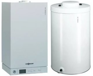 Пакет Vitopend 100-W A1HB030 34 кВт с бойлером Vitocell 100-W CUG 150л Пакет Vitopend 100-W A1HB030 34 кВт с бойлером Vitocell 100-W CUG 150л